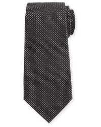 Charcoal Woven Silk Tie