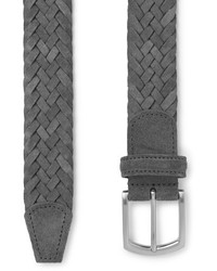 Andersons Andersons 35cm Grey Woven Suede Belt