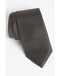 Charcoal Woven Tie