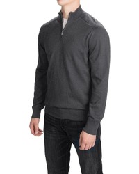 Barbour Cotton Cashmere Sweater Zip Neck