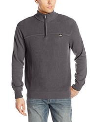 Dickies Buster Solid Shaker Stitch Mock Neck Sweater