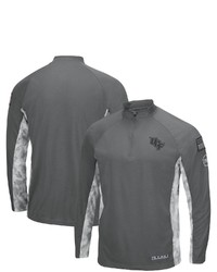 Colosseum Graycamo Ucf Knights Oht Military Appreciation Swoop Quarter Zip Jacket At Nordstrom