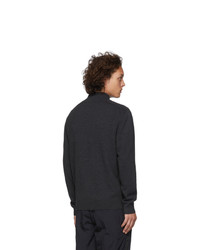 BOSS Grey Wool Bacelli Sweater