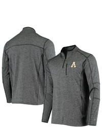 Colosseum Heathered Charcoal Appalachian State Mountaineers Platonish Quarter Zip Jacket In Heather Charcoal At Nordstrom