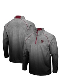 Colosseum Heathered Gray Boston College Eagles Sitwell Raglan Quarter Zip Jacket In Heather Gray At Nordstrom