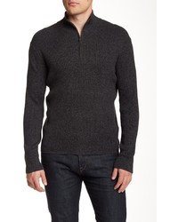 DKNY Jeans Ribbed Half Zip Sweater