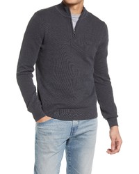 Faherty Montego Quarter Zip Pullover In Shadow At Nordstrom