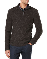 Perry Ellis Quarter Zip Pullover Sweater