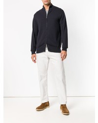 N.Peal Cashmere Zipped Up Cardigan