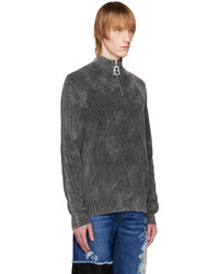 JW Anderson Gray Can Puller Sweater