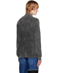 JW Anderson Gray Can Puller Sweater