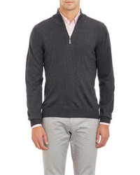 Barneys New York Half Zip Sweater