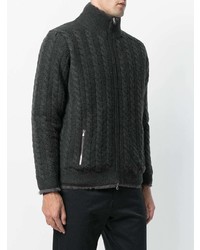 N.Peal Lined Cable Cashmere Cardigan