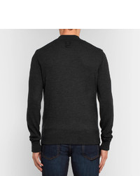 Dolce & Gabbana Wool Zip Up Sweatshirt