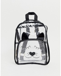 Yoki Fashion Yoki Cat Face Clear Backpack