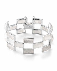 Ippolita 925 Rock Candy Mosaic Bracelet In Clear Quartzmother Of Pearl