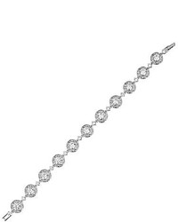 Nadri Clear Cubic Zirconia Line Bracelet