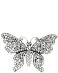 Gucci Crystal Embellished Butterfly Brooch