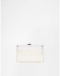 Asos Collection Faux Pearl Box Clutch Bag