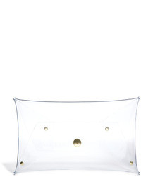 Klear Klutch Small Clear Transparent Clutch Bag Clear