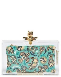 Charlotte Olympia Pandora Clutch With Zip Pouches