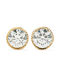 Maria Tash 14 Karat Gold Diamond Earrings