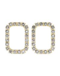 Sylva & Cie 18 Karat Gold Diamond Earrings