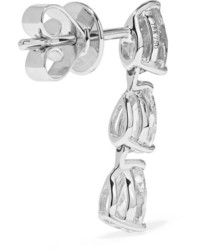 Anita Ko 18 Karat White Gold Diamond Earrings