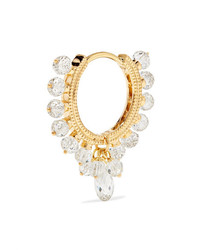 Maria Tash 95mm 18 Karat Gold Diamond Hoop Earring
