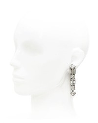 Claudette Square Crystal Cluster Earring