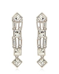 Claudette Square Crystal Cluster Earring