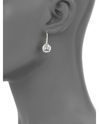 Ippolita Clear Quartz Sterling Silver Teardrop Earrings