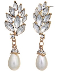 Crystal Allure Marquise Drop Earrings