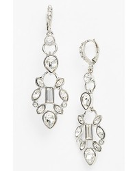 Givenchy Crystal Cluster Drop Earrings