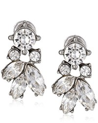 Ben-Amun Jewelry Clear Crystal Stud Earrings For Bridal Wedding Anniversary