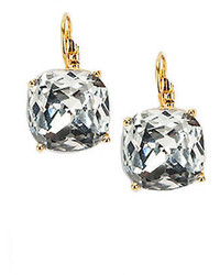 Kate Spade New York Faceted Square Drop Earringsclear