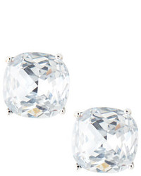 Kate Spade New York Small Square Stud Earrings Clear