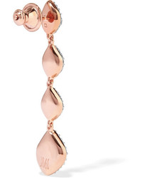 Monica Vinader Nura Gold Vermeil Diamond Earrings