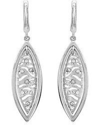 Qvc Sterling Tiger And Crystal Earrings
