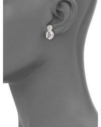 Ippolita Rock Candy Clear Quartz Sterling Silver Two Stone Post Earrings