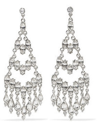 Ben-Amun Silver Plated Crystal Earrings