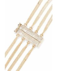 Rosantica Gold Tone Faux Pearl And Crystal Necklace