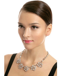 Badgley Mischka Jewelry Crystal Cluster Necklace