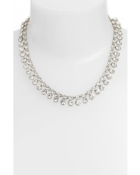 Nina Theda Crystal Fringe Collar Necklace