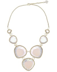 Kendra Scott Rebecca Statet Necklace In Abalone Shell