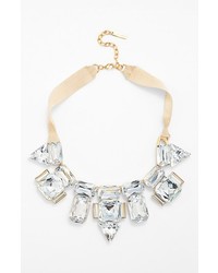 Vince Camuto Crystal Clear Crystal Ribbon Statet Necklace