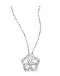 Swarovski Acanthus Crystal Flower Pendant Necklace
