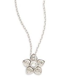 Swarovski Crystal Flower Pendant Necklace