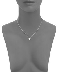 Swarovski Flicker Crystal Stud Earrings Star Pendant Necklace Set
