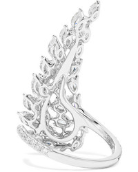 Messika Angel 18 Karat White Gold Diamond Ring